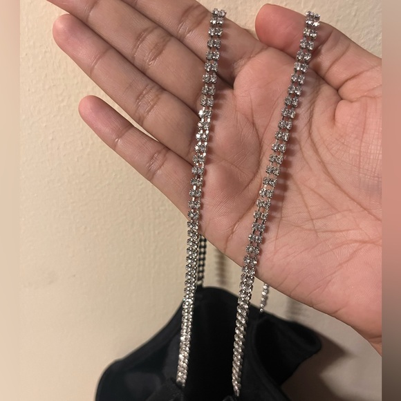 H&M Bodysuit With Crystal Detailed Straps (Size: US Small/ UK 6-8) - Picture 5 of 5